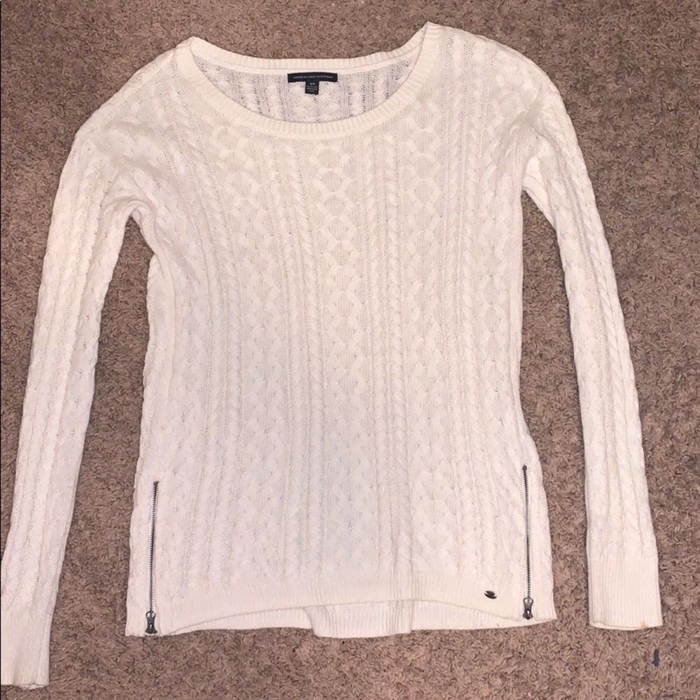 american eagle long sleeve sweater shirt